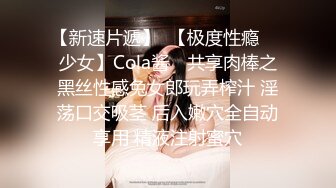 【新速片遞】  【极度性瘾❤️少女】Cola酱✨ 共享肉棒之黑丝性感兔女郎玩弄榨汁 淫荡口交吸茎 后入嫩穴全自动享用 精液注射蜜穴